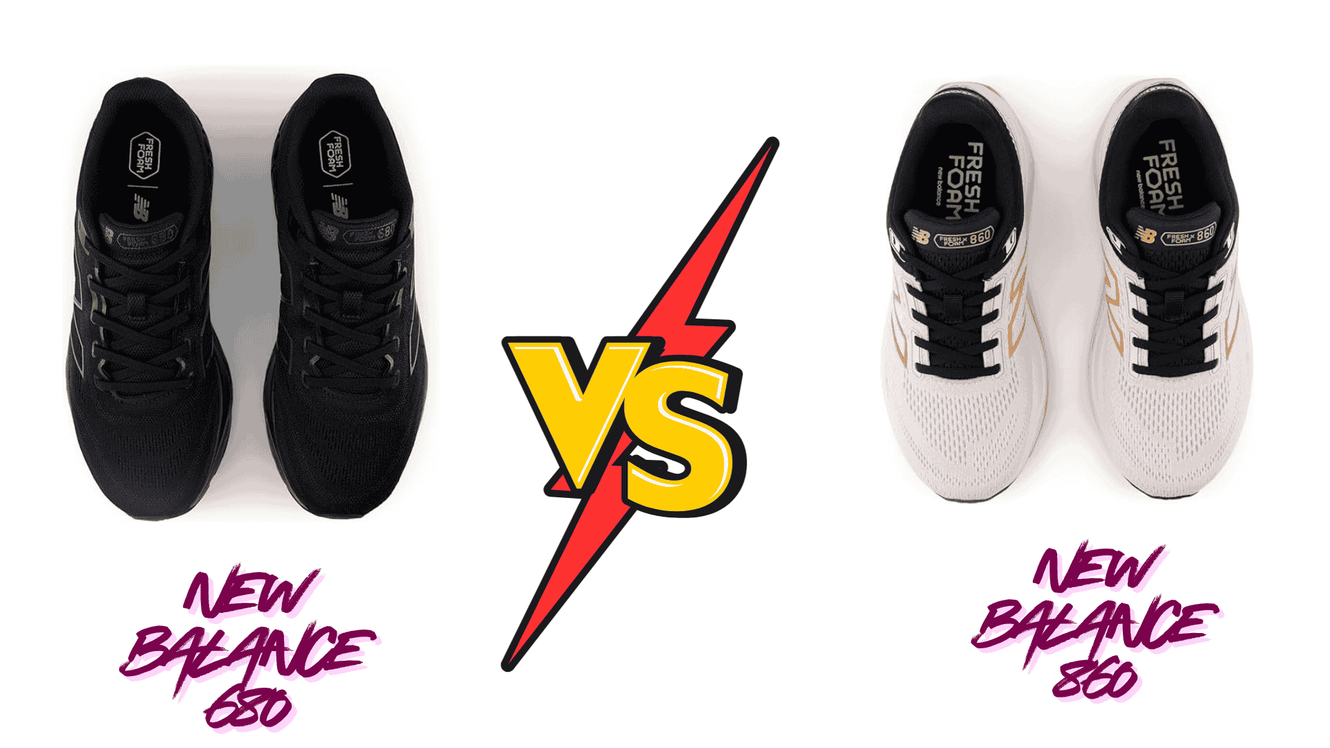 New Balance 680 vs 860
