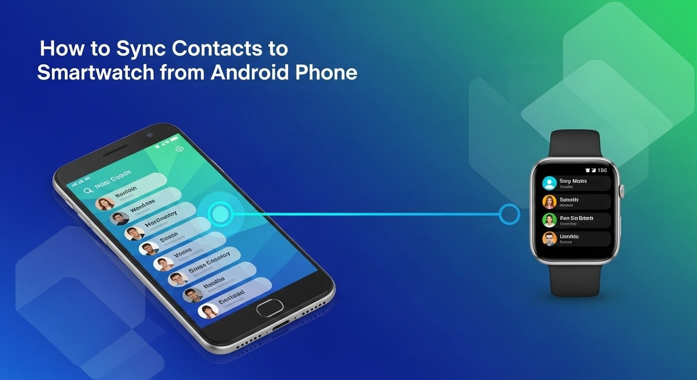 How to Sync Contacts to Smartwatch from Android Phone