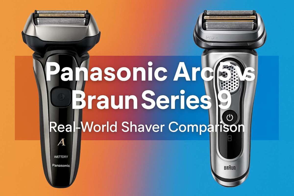Panasonic Arc 5 vs Braun Series 9