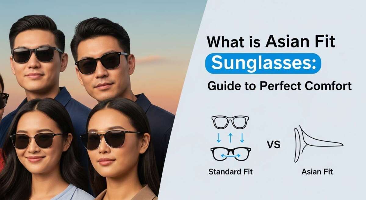 What is Asian Fit Sunglasses