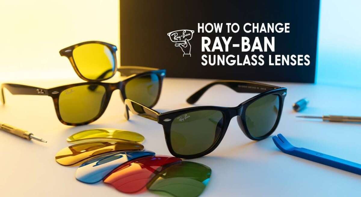 How to Change Ray Ban Sunglass Lenses