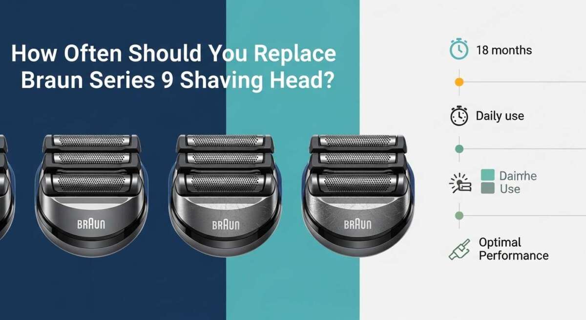 How Often Should You Replace Braun Series 9 Shaving Head