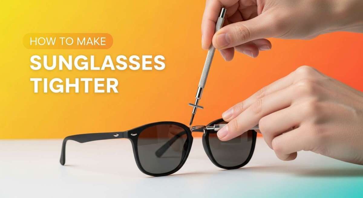 How to Make Sunglasses Tighter
