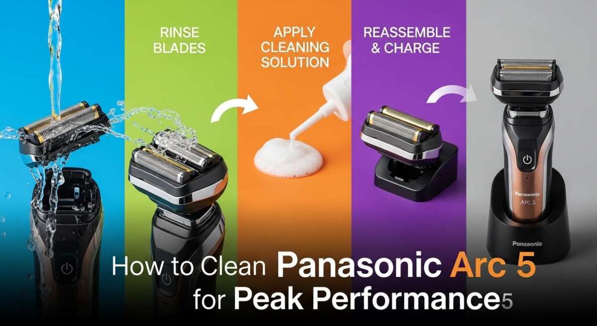 How to Clean Panasonic Arc 5